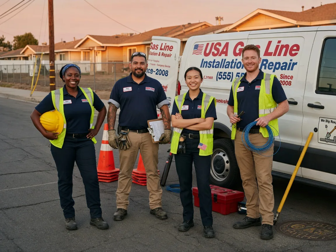 Gas Line Installation company in Mackeyville, PA